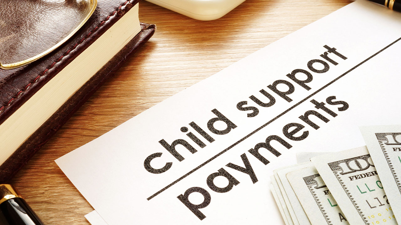 Child support following death